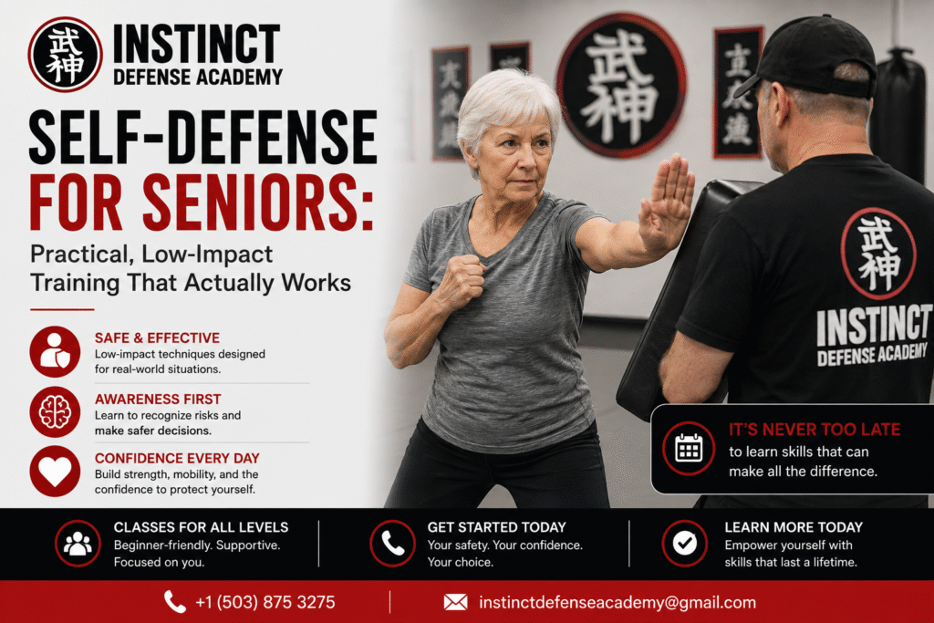 self-defense for seniors