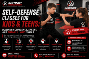 Self-Defense Classes for Kids and Teens | Confidence & Safety