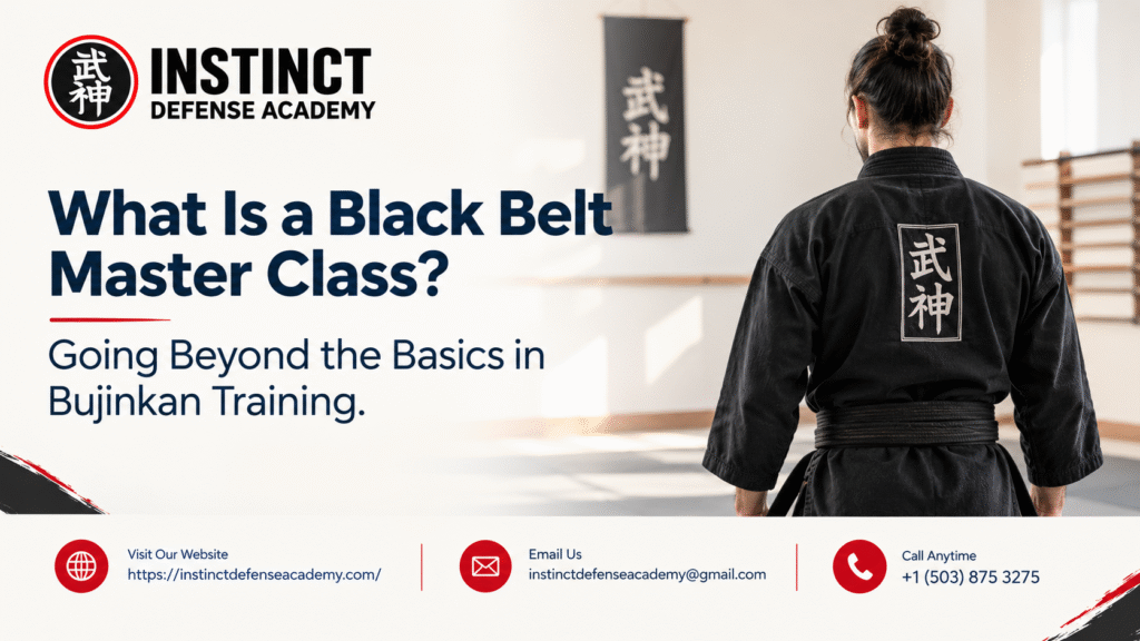 black belt master class portland