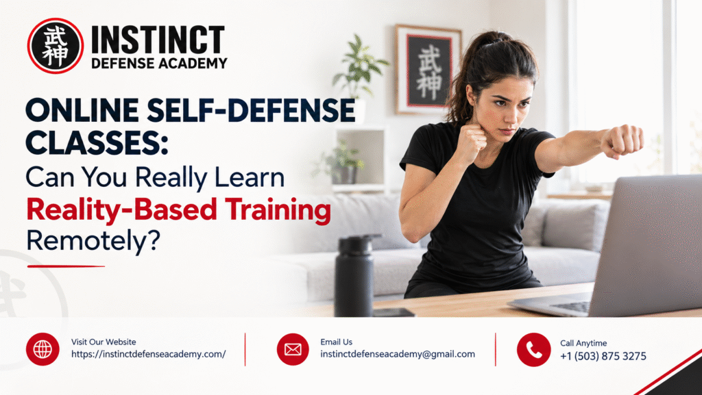 online self defense classes in Portland
