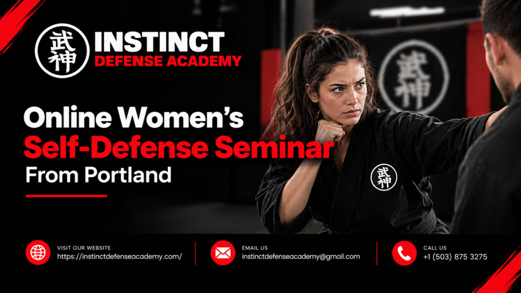 online women's self-defense seminar